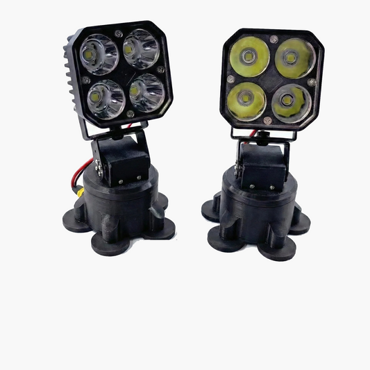 Laser LED Searchlight: Command the Night!  💡🔥✨