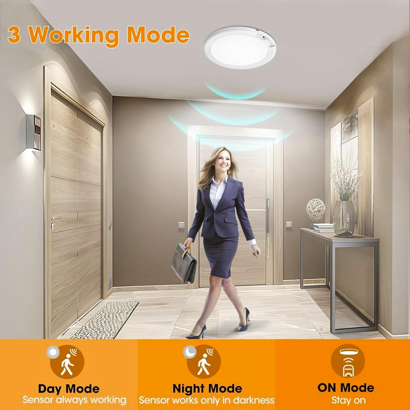 🔥Rechargeable Motion Sensor Ceiling Light with Remote
